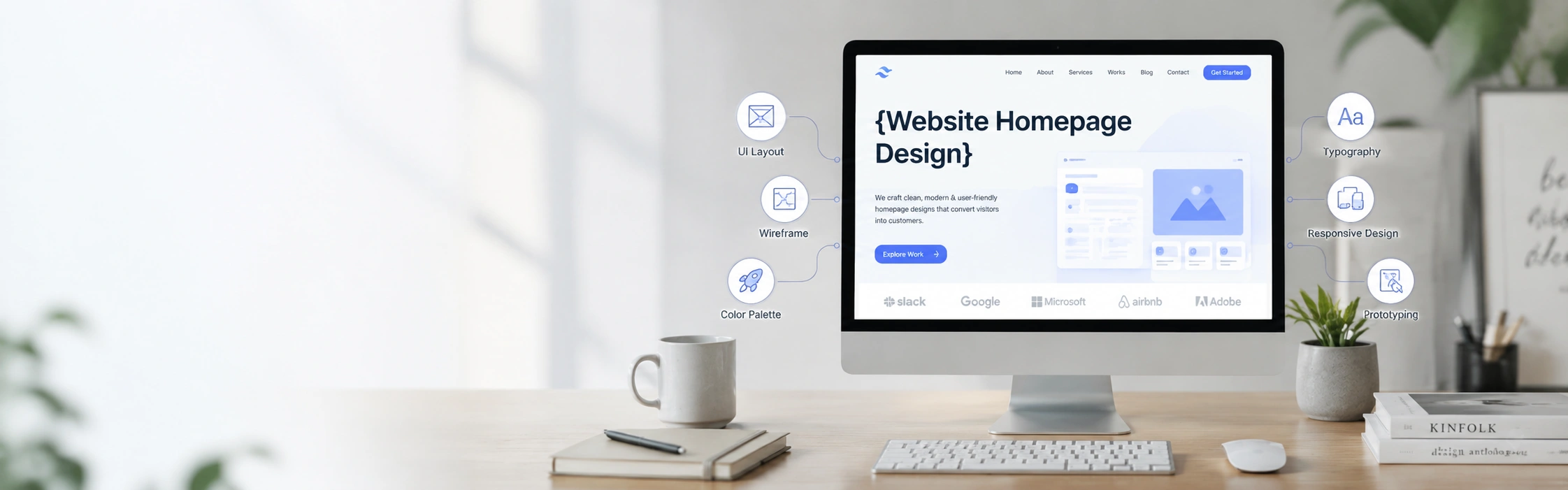 Website Homepage Design